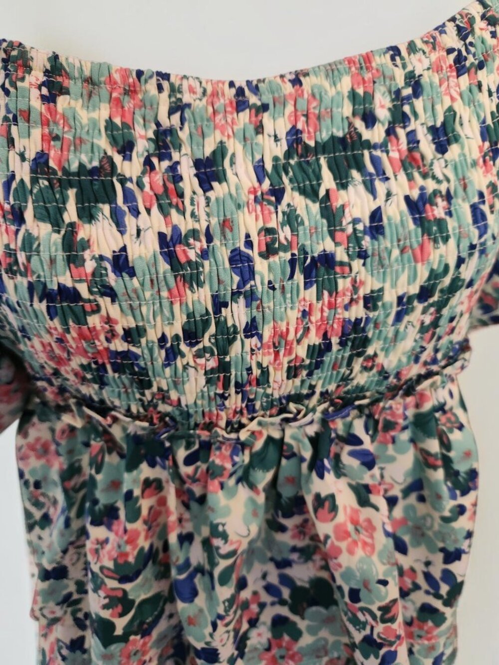 🌼 First Love Dress Size Large NWT | Floral Smocked Babydoll Mini - Picture 5 of 12